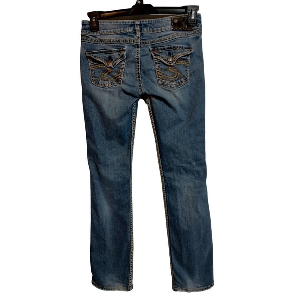 Silver McKenzie Jeans woman size 8 jean size 29/32 - Picture 3 of 7